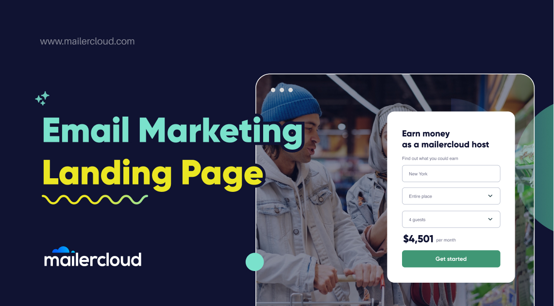 email landing pages