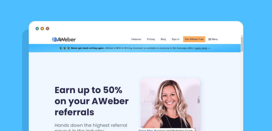 AWeber Affiliate Program