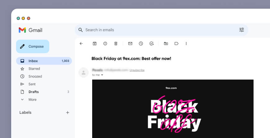 Email Marketing On Black Friday