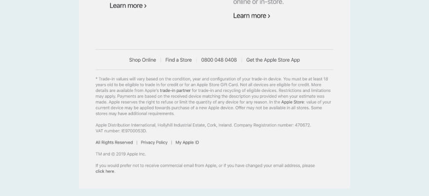 apple email creative