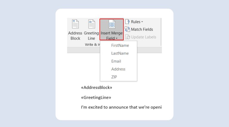 Master Mail Merge and Merge Tools in Outlook | Microsoft Guide for Bulk ...
