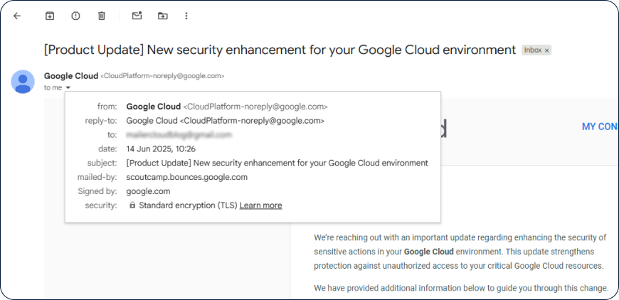 No-reply email