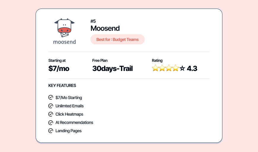 Moosend