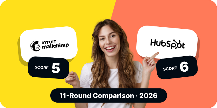 HubSpot vs Mailchimp (2026): Which Email Marketing Tool Is Right for You?
