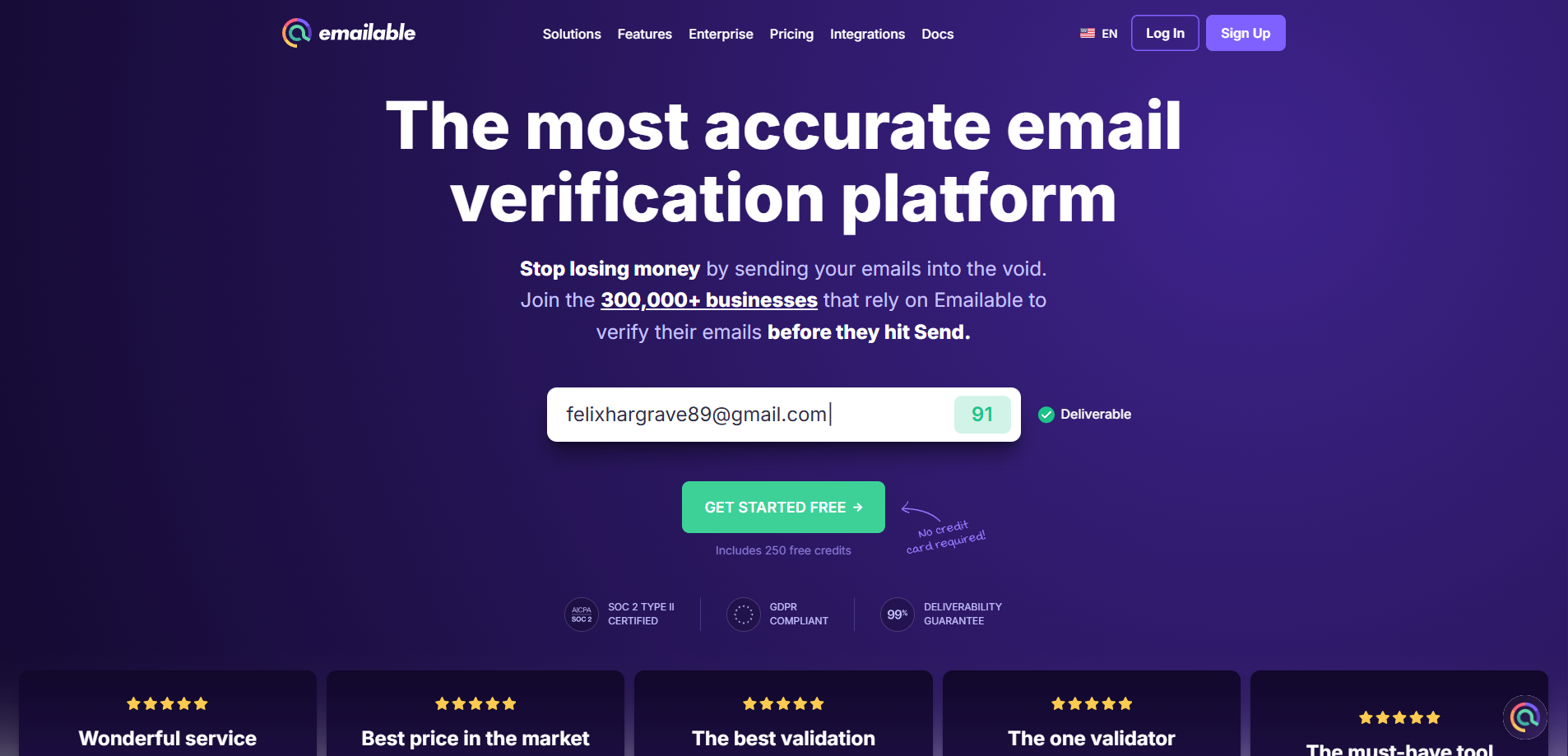 Emailable