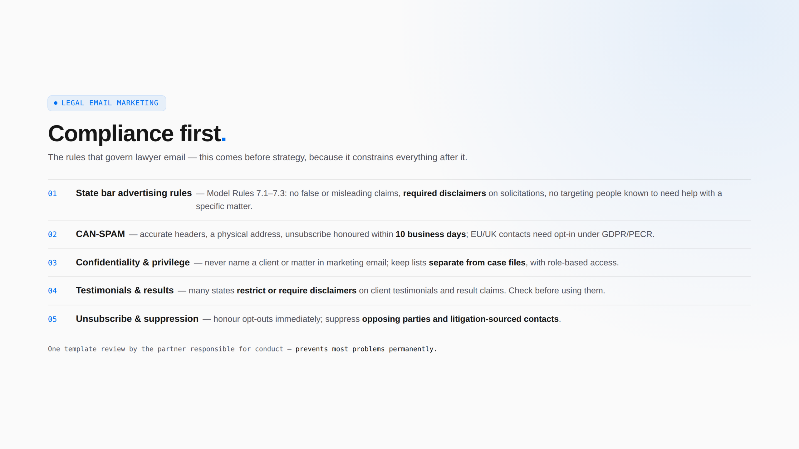 compliance-rules-lawyer-email