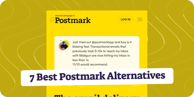7 Best Postmark Alternatives in 2026 (Cheaper Transactional Email)