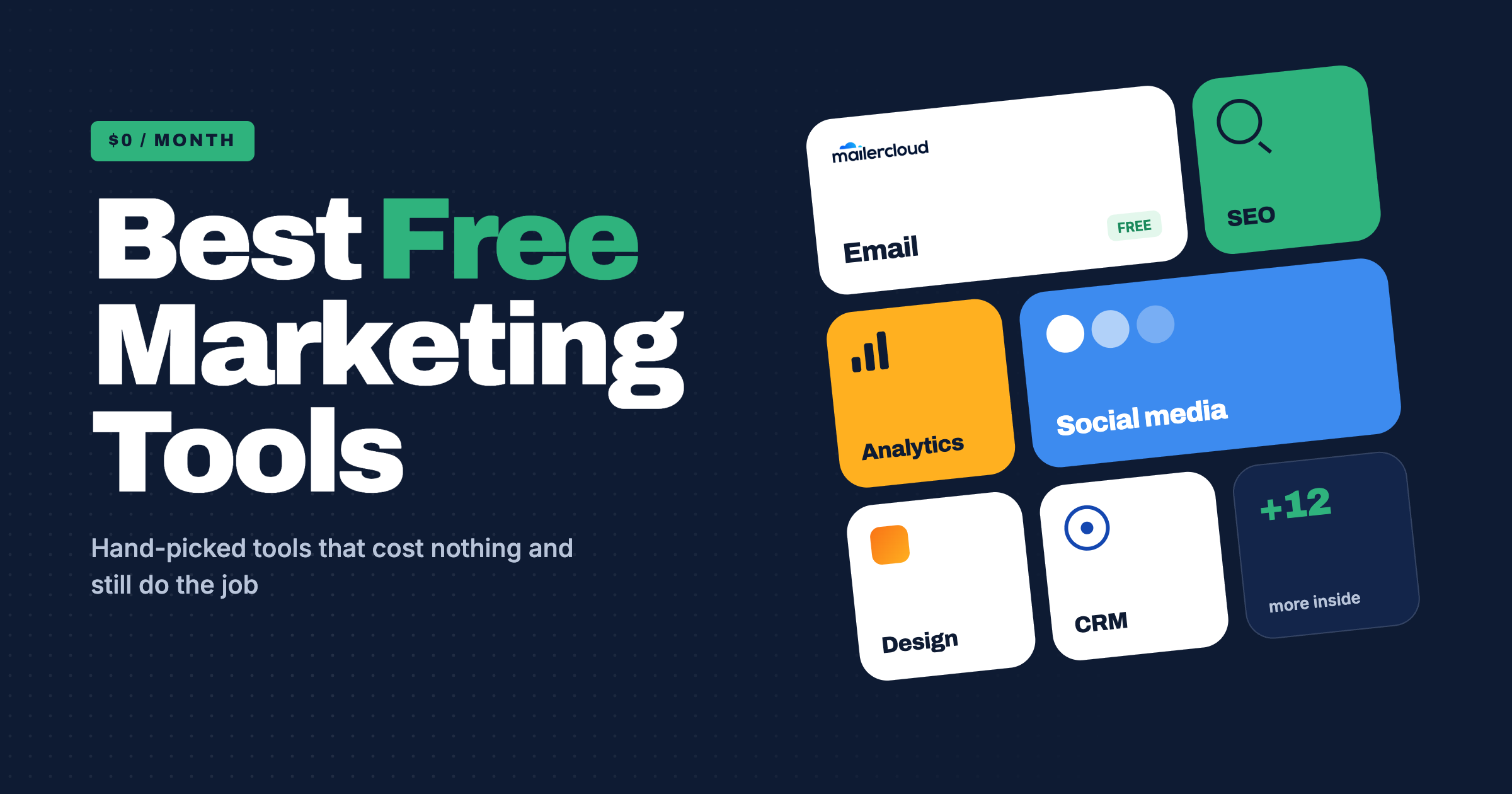 14 Best Free Marketing Tools in 2026 (What You Really Get Free)