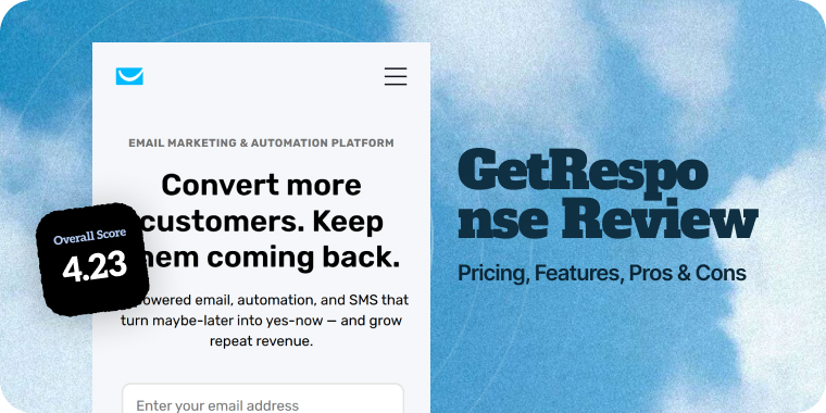 GetResponse Review 2026: Pricing, Features, Pros & Cons
