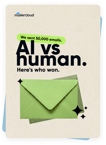 We sent 50,000 emails. AI vs human ebook