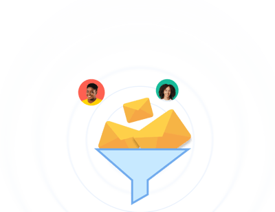 Segmentation funnel illustration