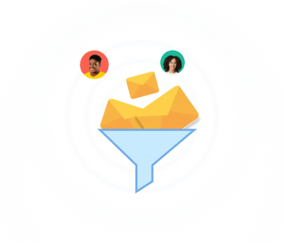Segmentation funnel illustration