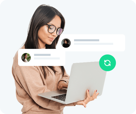 Convert site visitors into subscribers
